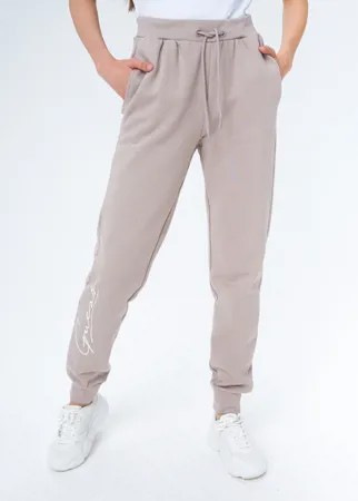 Спортивные брюки женские Guess O1BA11 коричневые 48 RU