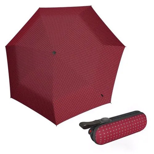 Зонт Knirps механический X1 6010 2CROSS RED ECOREPEL 9560108482