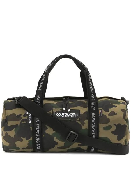 A BATHING APE® дорожная сумка из коллаборации с Outdoor Products