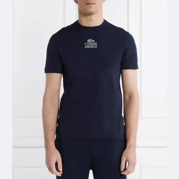 Футболка стандартного кроя Lacoste, синий