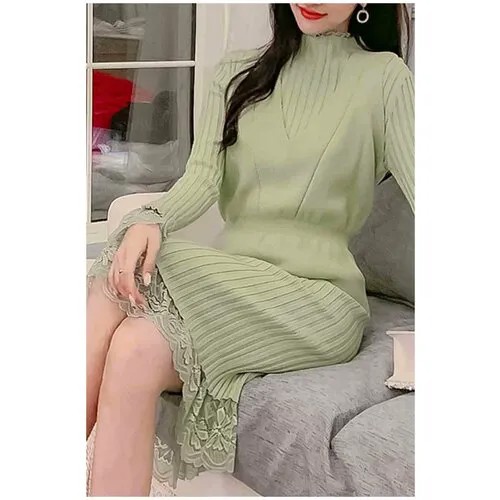 Платье размер 44/46, зеленый