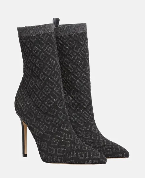 Телячьи сапоги Guess, черный