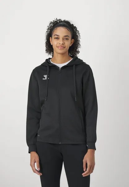 Куртка для тренировок CORE XK ZIP HOOD WOMAN Hummel, цвет black