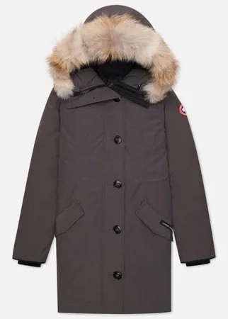 Женская куртка парка Canada Goose Rossclair, цвет серый, размер XXS