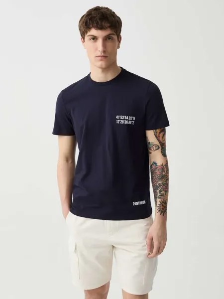 Футболка с принтом римский пантеон Ovs, цвет navy blue