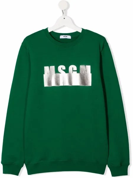 MSGM Kids толстовка с логотипом