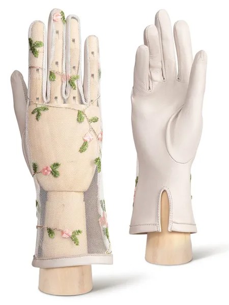 Перчатки женские Eleganzza IS01005 бежевые р.6.5