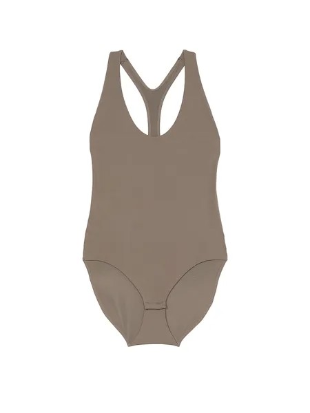 Боди Victoria's Secret VS Elevate Racerback, оливковый