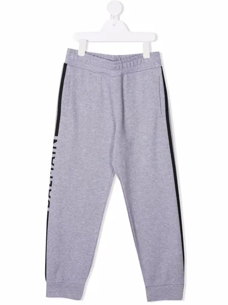 Balmain Kids спортивные брюки с логотипом