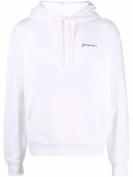Jacquemus худи с вышитым логотипом
