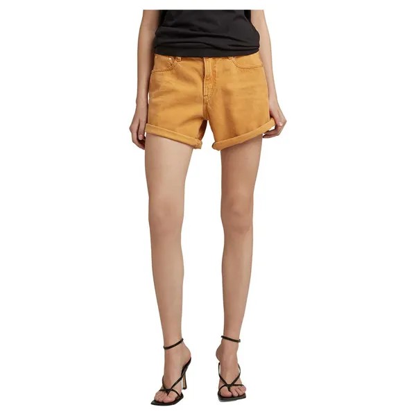 Шорты G-Star Judee Boyfriend Fit denim, желтый