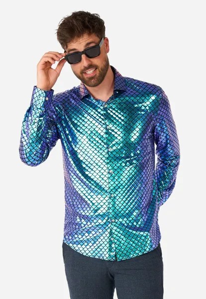 Рубашка Fancy Fish OppoSuits, синий