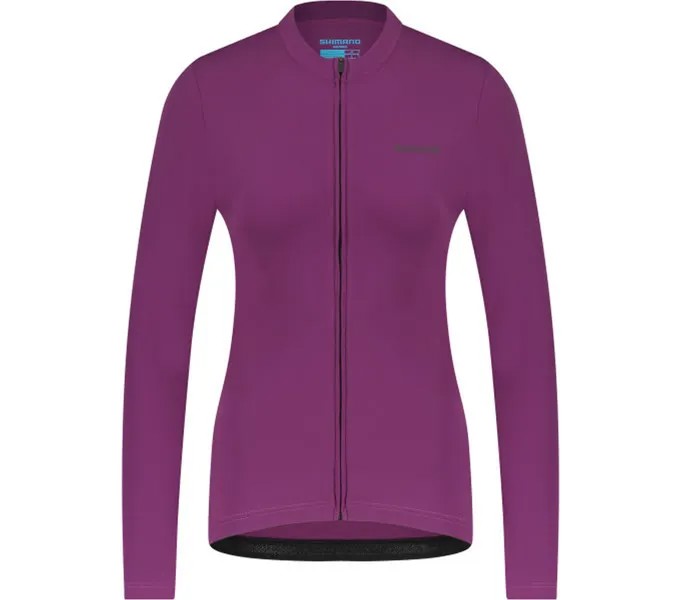 Лонгслив SHIMANO Thermal Long Sleeve Jersey Woman's KAEDE, фиолетовый