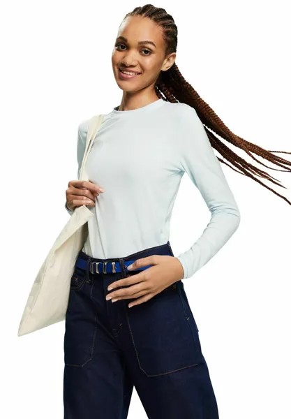 Рубашка с длинным рукавом Esprit, цвет pastel blue