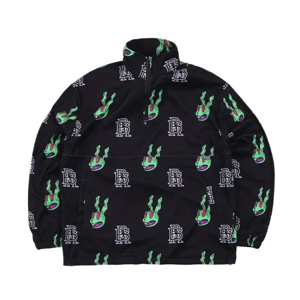Свитшот  на молнии BSRABBIT Tr Bsr Fleece Pullover Black 2023