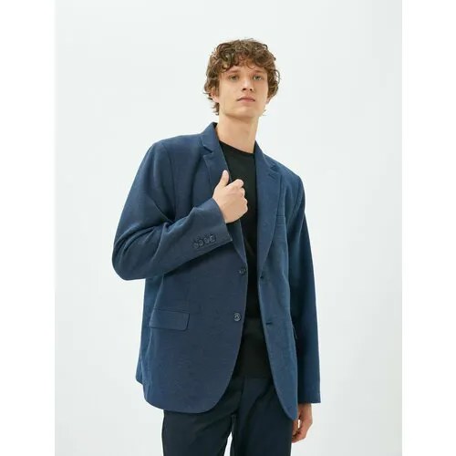 Пиджак KOTON, размер 46, синий
