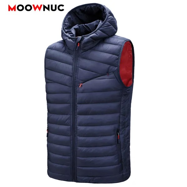 Мужская куртка-парка без рукавов, Повседневная плотная ветровка, классическое пальто для работы, зима 2021