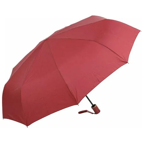 Зонт Frei Regen, автомат, 3 сложения, купол 96 см., 9 спиц, проявляющийся рисунок, для женщин, красный