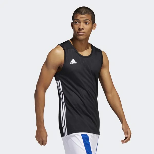 Майка мужская Adidas 3G Speed Reversible черная M