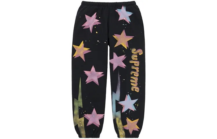 SS21 Трикотажные спортивные штаны унисекс Supreme, белый