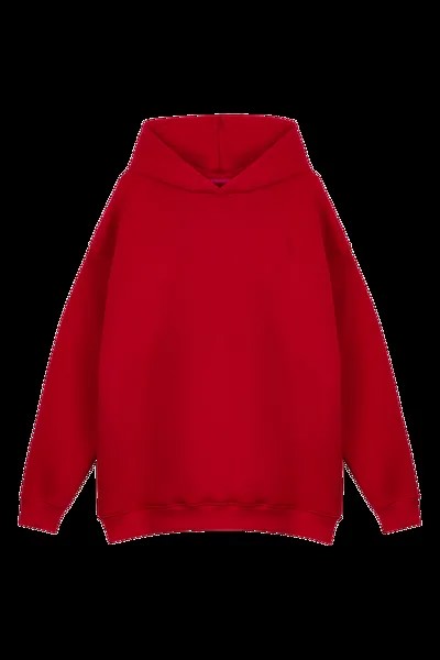 Худи женское Atmosphere Classic 01 красное ONE SIZE