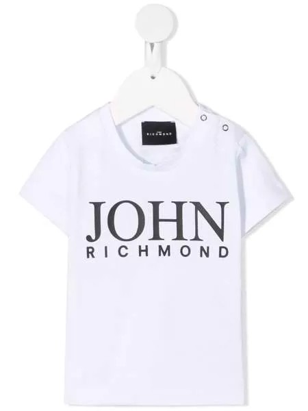 John Richmond Junior футболка с логотипом