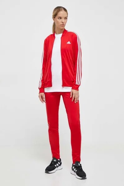 Спортивный костюм adidas, красный