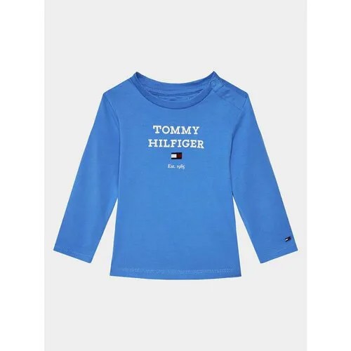 Лонгслив TOMMY HILFIGER, размер 74 [MET], синий