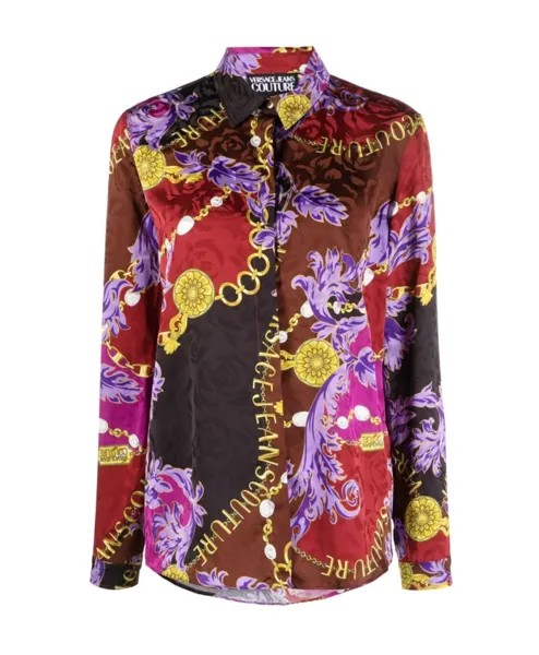 G51 948+514 Рубашка Versace Jeans Couture, мультиколор