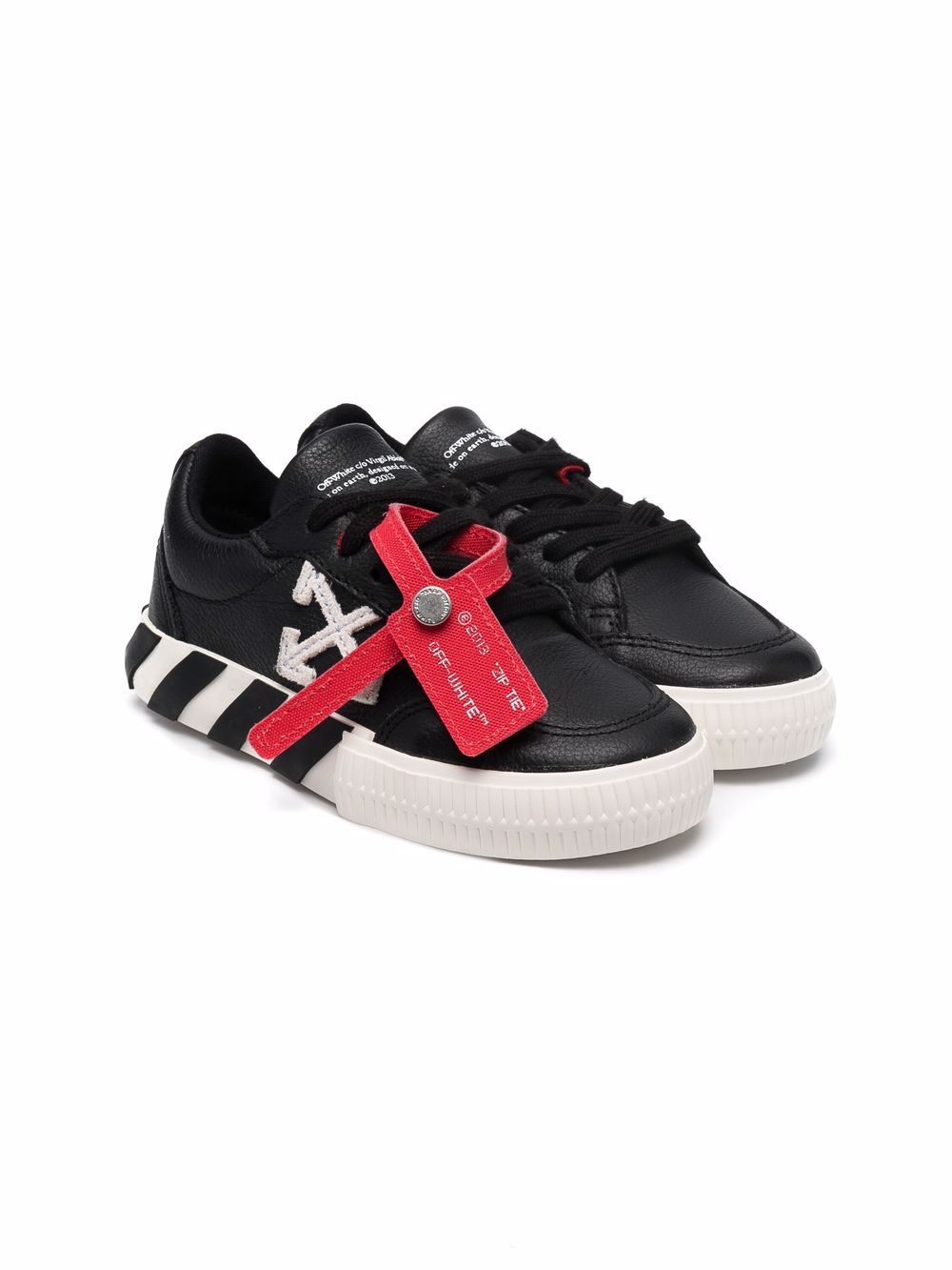 Off-White Kids кеды на вулканизированной подошве