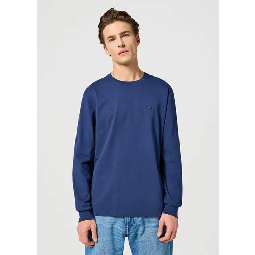 Лонгслив Wrangler, размер XL, , синий