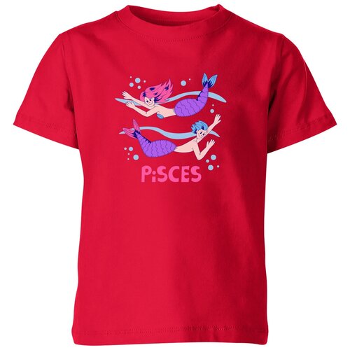 Футболка Us Basic, размер 6, красный