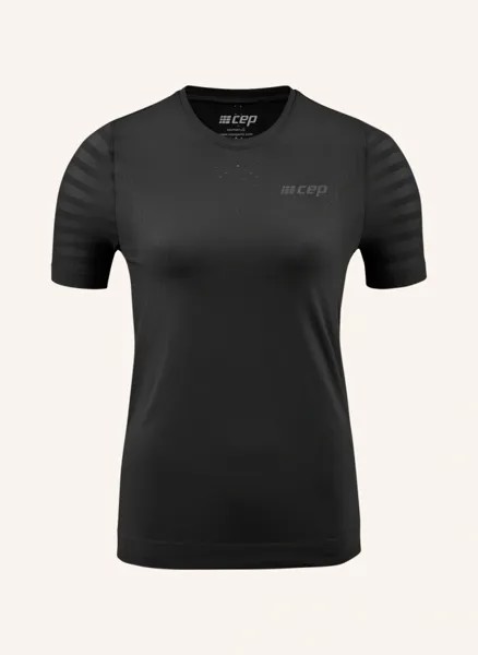 Беговая рубашка the run ultralight short sleeve Cep, черный