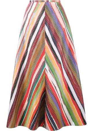 Rosie Assoulin длинная юбка в полоску