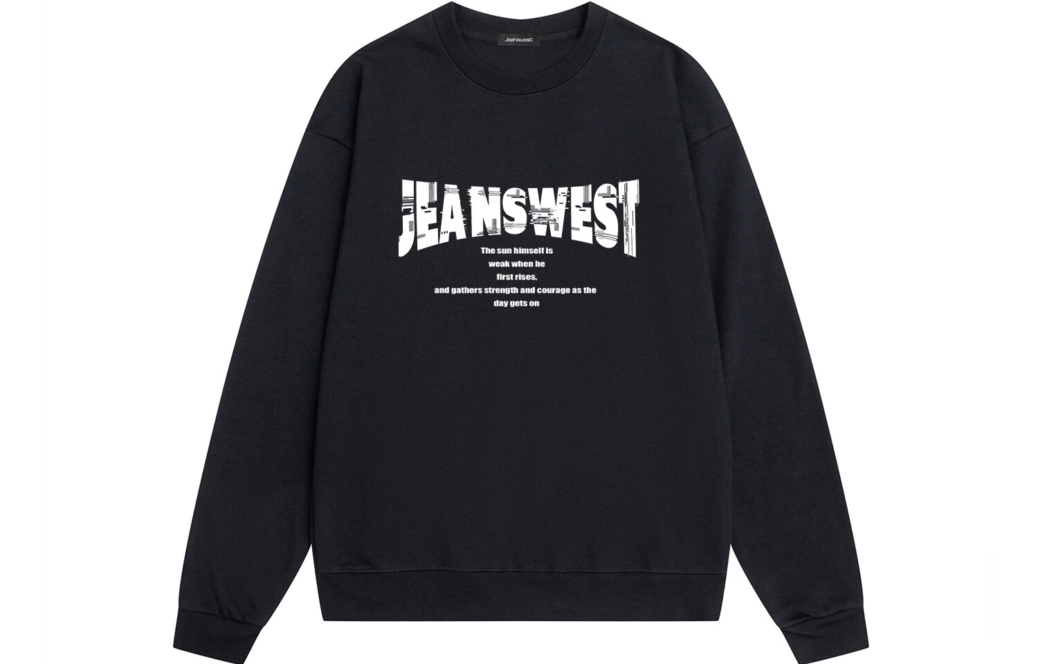 Jeanswest Толстовка унисекс Jean West, Кляйн синий [на флисовой подкладке]