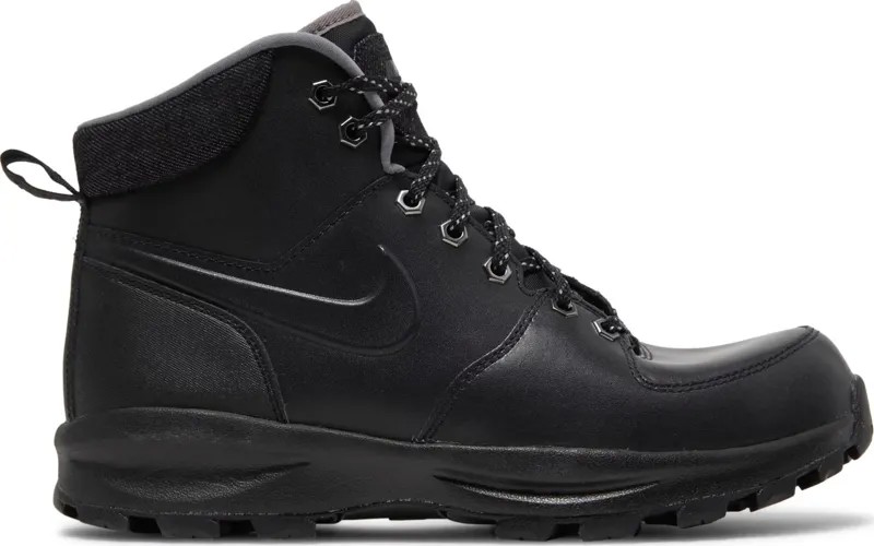 Ботинки Nike Manoa Leather SE ACG Triple Black DC8892-001 Мужские 8 Женские 9.5