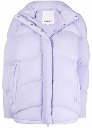Kenzo пуховик с логотипом