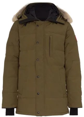 Canada Goose парка с меховой отделкой