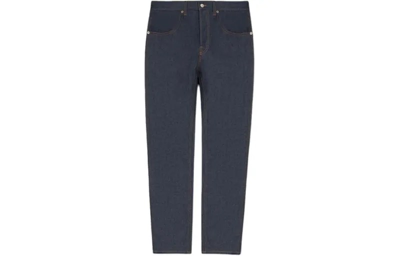 Мужские джинсы GUCCI, цвет Blue