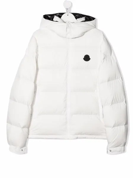 Moncler Enfant пуховик с логотипом