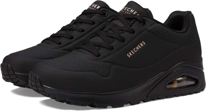 Кроссовки UNO - Stand On Air SKECHERS, цвет Black/Black