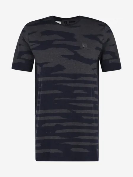 Футболка мужская Salomon Xa Camo, Синий
