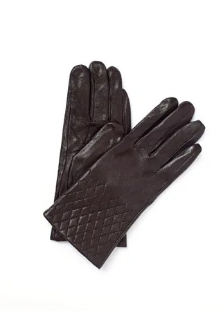 Перчатки женские Albertini 010KL-17 коричневые р.8