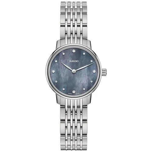 Наручные часы RADO Наручные часы Rado 01.963.3897.4.090, синий, серебряный