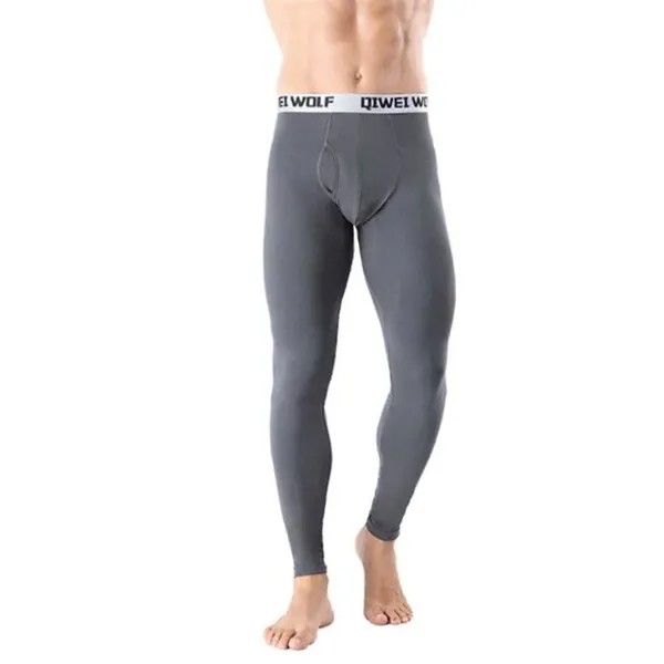 Мужское мягкое тонкое термобелье Long Johns Термо брюки для мужчин