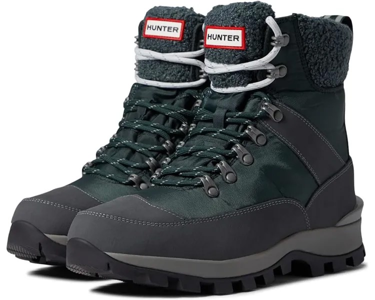 Ботинки Hunter Recycled Polyester Commando Boot, цвет Arctic Moss/Henson Navy