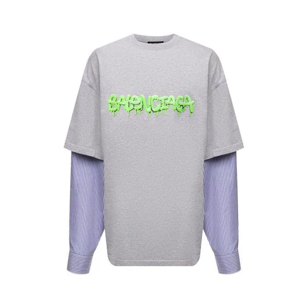 Хлопковый лонгслив Balenciaga