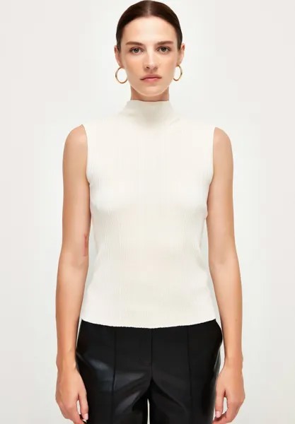 Топ TURTLENECK SLEEVELESS adL, цвет vanilla