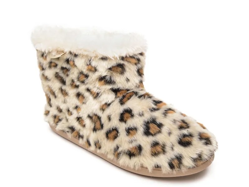 Тапочки Minnetonka Betty Bootie Cheetah Print