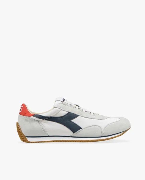 Бежевые кожаные спортивные кроссовки унисекс Diadora Heritage, бежевый